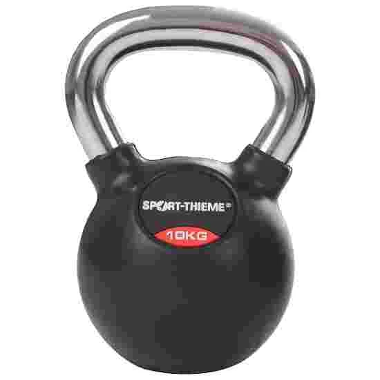 Sport-Thieme Rubber-Coated, Smooth Chrome-Handled Kettlebell 5 Sport-Thieme Rubber-Coated, Smooth Chrome-Handled Kettlebell - Image 3