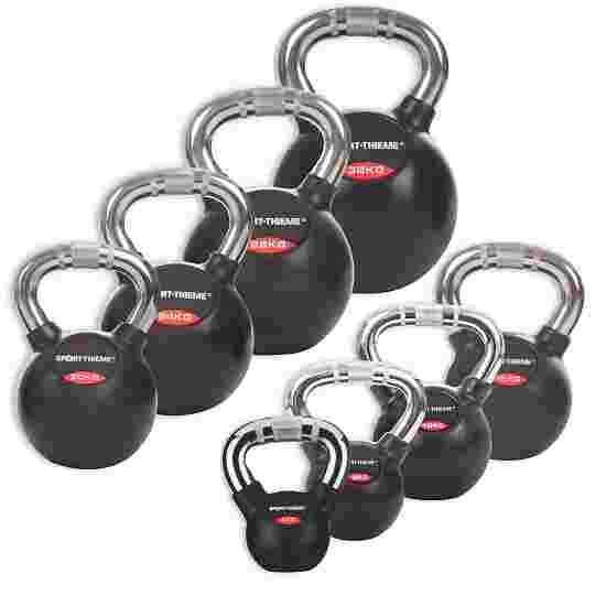 Sport-Thieme Kettlebell Set, Rubbersied With Chrome Handle 5 Sport-Thieme Kettlebell Set, Rubbersied With Chrome Handle - Image 3