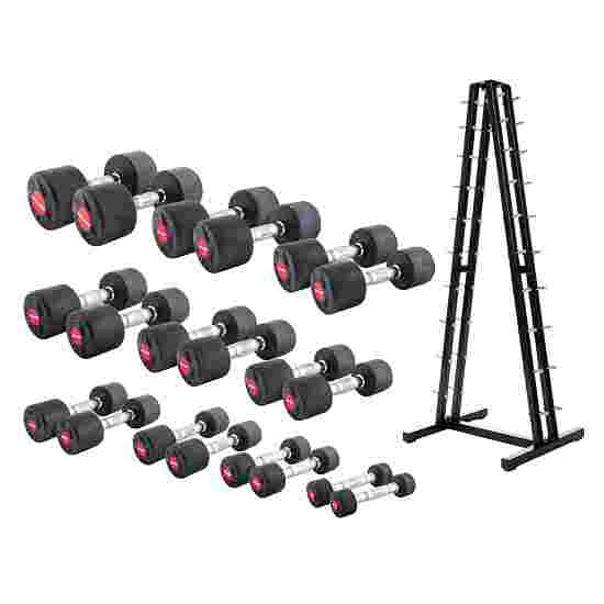 Sport-Thieme Compact Rubber Dumbbell Set