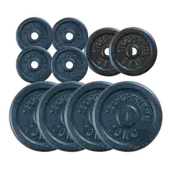 Sport-Thieme Cast Iron Weight Disc Set, 50 Kg