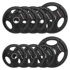 Sport-Thieme Rubber Competition Weight Disc Set, 50 Kg